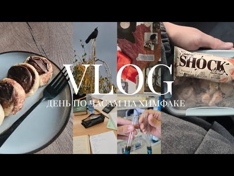 Видео: VLOG: МОЙ ДЕНЬ НА ХИМФАКЕ
