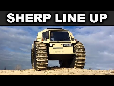 Видео: Новая линейка мотовездеходов SHERP 2024 года — ПОЛНЫЙ СПИСОК