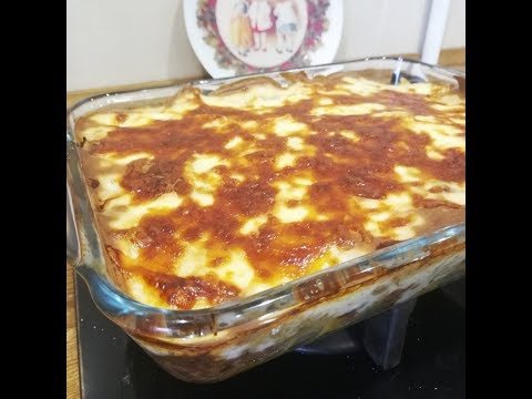 Видео: Мясная запеканка с макаронами Ленивая лазанья с соусом Бешамель. Супер вкусно!