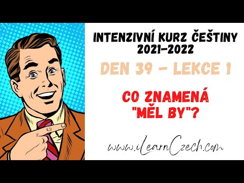 Видео: Курс чешского 39.1: Что значит «měl by»?