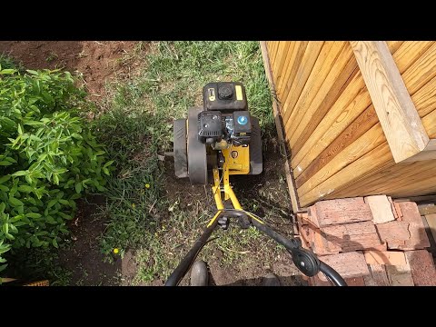 Видео: Мотокультиватор Huter gmc против целины