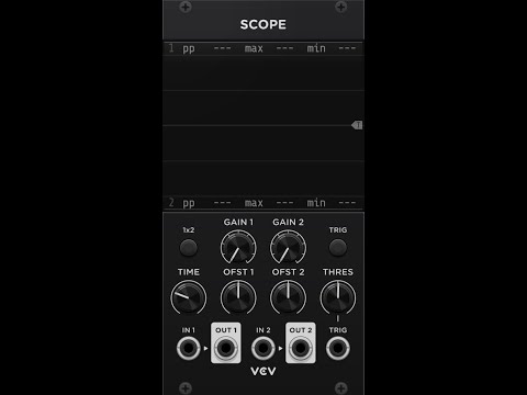 Видео: VCV Rack - По Модулям - 01 - Scope