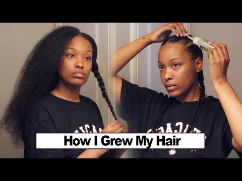 Видео: Как отрастить длинные и здоровые волосы | Уход за волосами под париком | Fabulous Bre