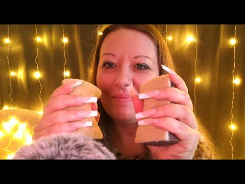 Видео: АСМР ПРИЯТНЫЕ звуки ГУБОК🧽Очень много шуршания шкрябанье🧽 | ASMR🧪SPONGE