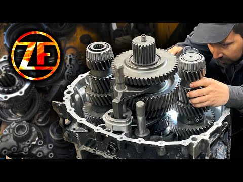 Видео: ZF ASTRONIC. ДЕШЕВЫЙ РЕМОНТ. ПОЛНАЯ СБОРКА АКПП. СУБТИТРЫ