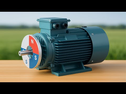 Видео: Не пропустите это! Прикрепите магнит к двигателю переменного тока и заработайте много долларов