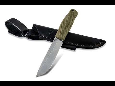 Видео: Нож "Leuku" CPM-3V Santoprene 202 от Benchmade