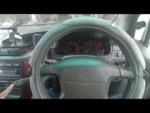 Видео: Режим самодиагностики АКПП  на Nissan Elgrand-E50.