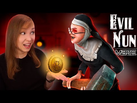 Видео: МОНАШКА УСКОРИЛАСЬ! [Прохождение Evil Nun Maze: Бесконечный побег] №2
