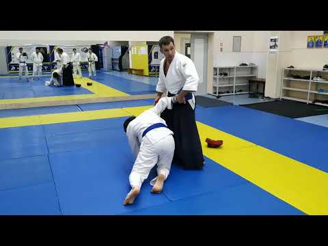 Видео: Техника Дайто Рю от реального удара. The Daito Ryu technique from a real strike. 大東流合気柔術