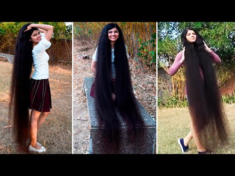 Видео: Рапунцель из Индии: Подросток с самыми длинными волосами в мире!