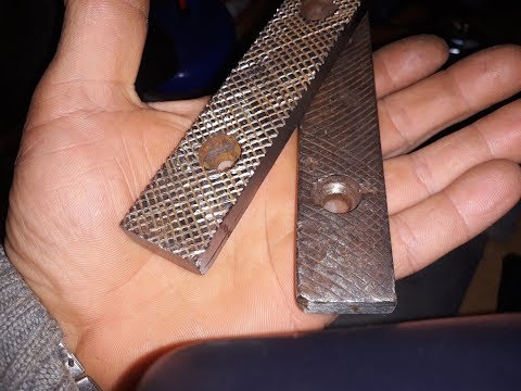 Видео: Как восстановить губки тисков 140 мм  мой метод