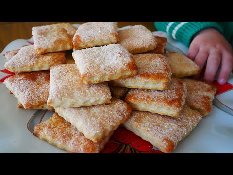 Видео: Печенье на пиве СЛОЕНОЕ ПЕЧЕНЬЕ к ЧАЮ Вкусная домашняя выпечка