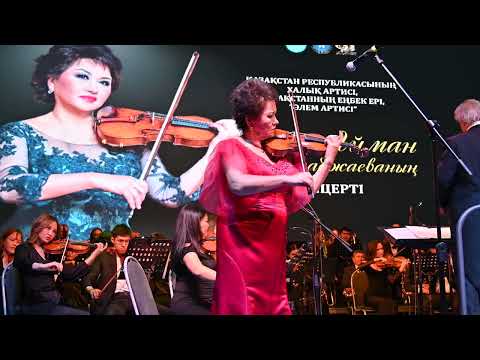 Видео: HAUSER - Oblivion (Piazzolla) исп. Айман Мусаходжаева, дирижер Али Алпысбаев