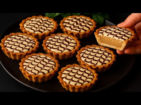 Видео: Тарталетки с кофейным заварным кремом