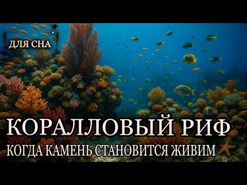 Видео: История для сна 😴 Коралловый риф. Город построенный океаном