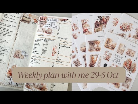 Видео: N1 Еженедельный план со мной || Sterling ink Общий планировщик