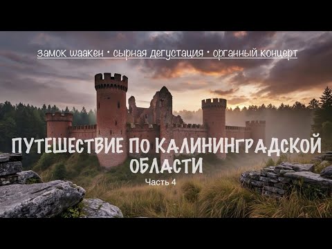 Видео: От сыра до органа: необычный маршрут по замку Шаакен и Калининграду