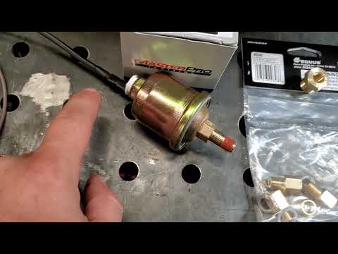 Видео: Подключение датчика переборки, масла и температуры для LS Swapped K10