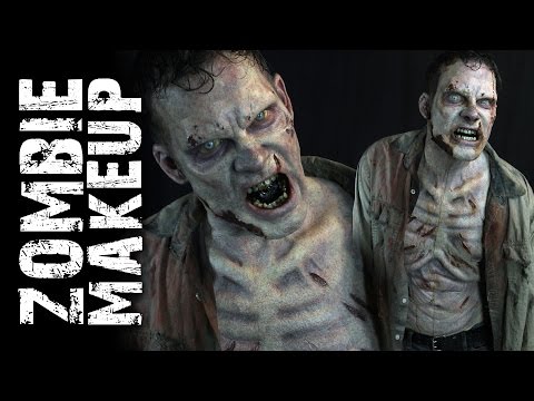 Видео: Урок по макияжу зомби из «Ходячих мертвецов»