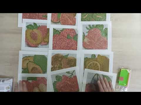 Видео: Алмазная мозаика. Покупочки, а значит распаковка.