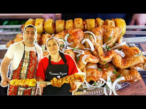 Видео: Как Цыганка, Армянина к рыбе приучила, шашлыки из рыбы от канала, ГАЛИНА КУХНЯ!!!