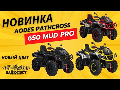 Видео: НОВИНКА🔥 Aodes Pathcross 650 MUD PRO🚜 Двухместная 650-ка для жесткого бездорожья 👍🏼