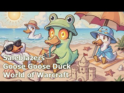 Видео: Запись стрима от 11.07.2025 | ПЯТНИЧНОЕ ВЕСЕЛЬЕ | Saleblazers | Goose Goose Duck | World of Warcraft