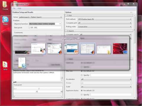 Видео: Алгоритм поиска по шаблону в MATLAB. Global Optimization Toolbox