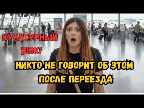 Видео: Никто не говорит об этом после переезда… Культурный шок!