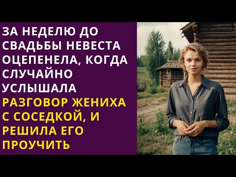 Видео: 🥀 Невеста за неделю до свадьбы увидела жениха, и у нее подкосились ноги, но решила проучить