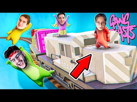 Видео: САМАЯ УГАРНАЯ КОМАНДНАЯ ЗАРУБА (Gang Beasts)