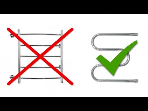 Видео: Скрытые протечки полотенцесушителей. Какой полотенцесушитель выбрать?