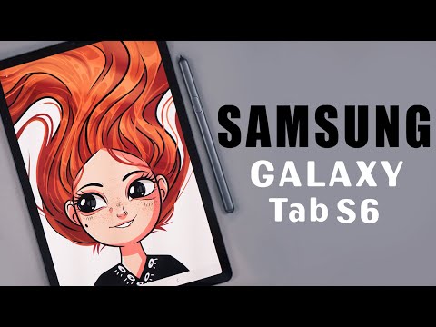 Видео: Samsung Tab S6 как планшет для рисования
