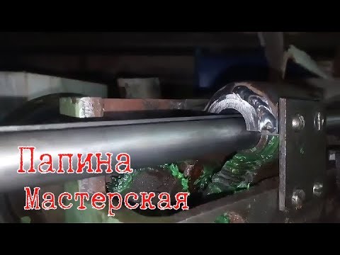 Видео: Ремонт продольной подачи ТВ-4 (часть 2)