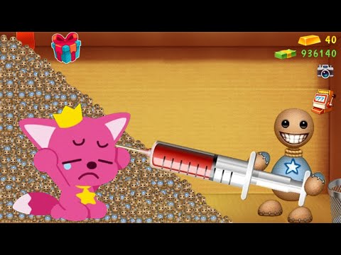 Видео: MEGA FOOD против The Buddy и PinkFong | Kick The Buddy