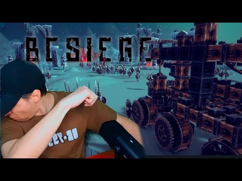 Видео: Бой с ордой нежити Besiege #4