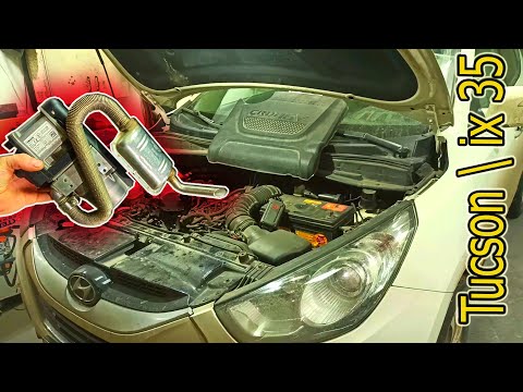 Видео: Hyundai Tucson \ ix35 установка Webasto .