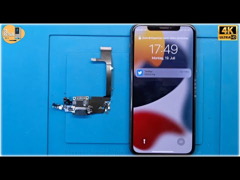 Видео: Замена гнезда для зарядки iPhone 11 pro # iPhone11pro