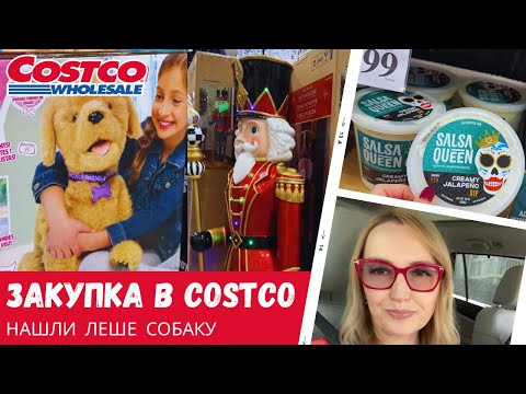 Видео: Недельная закупка в Costco / Нашли собаку для Леши / Влог США