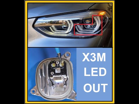 Видео: Как заменить перегоревшие светодиодные ходовые огни X3M