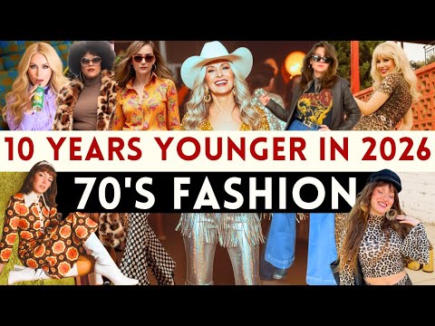 Видео: 🔴 ВЫГЛЯДИТЕ МОЛОЖЕ С МОДНЫМИ ТРЕНДАМИ 70-Х! ТРЕНД ВЕРНУЛСЯ! 70-Е ВЕРНУЛИСЬ: Модные тренды 2026 года