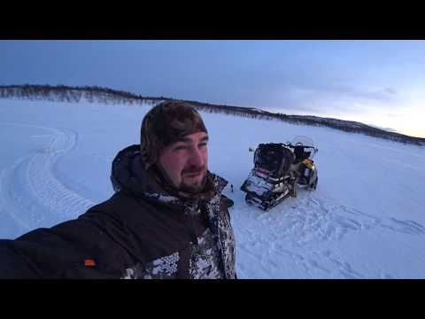 Видео: Снегоход Skandik биение тормозного диска  Хррр -Хррр ))