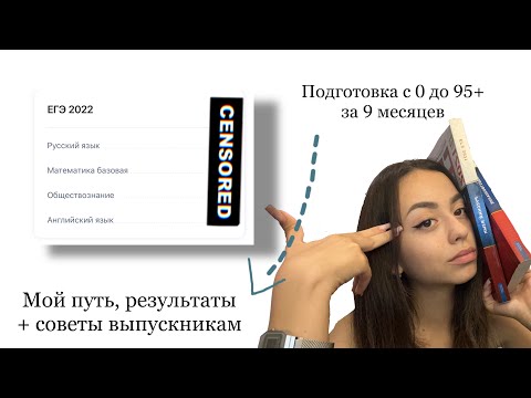 Видео: КАК Я СДАВАЛА ЕГЭ? ЕГЭ 2022/ подготовка/ результаты/ онлайн-школы