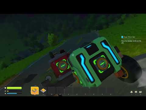 Видео: Добрался до края карты в ScrapMechanic