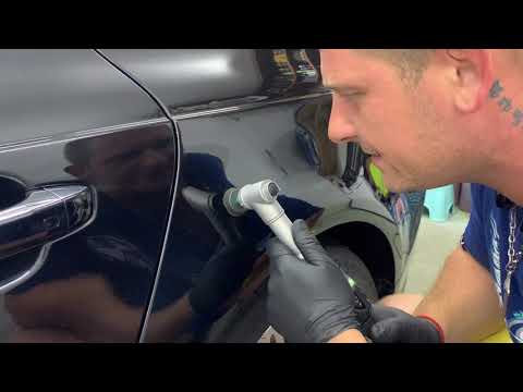 Видео: Премахване на прашинките по лака след пребоядисване.!!!