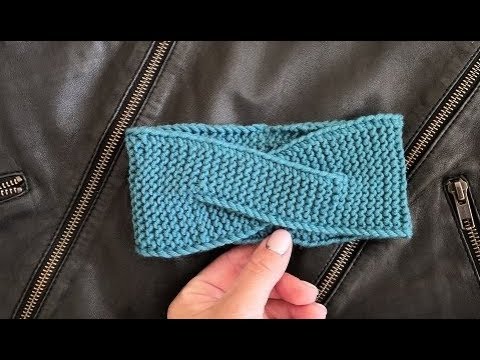 Видео: Самая простая повязка спицами.