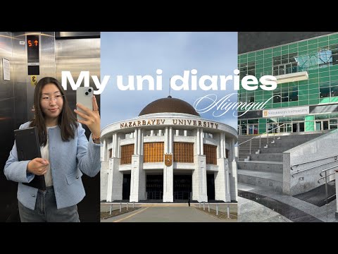 Видео: My uni diaries | Один день студентки Назарбаев Университета 👩🏻‍💻