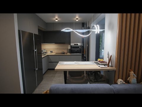 Видео: Обзор готового интерьера квартиры в Москве | Современный ремонт под ключ 