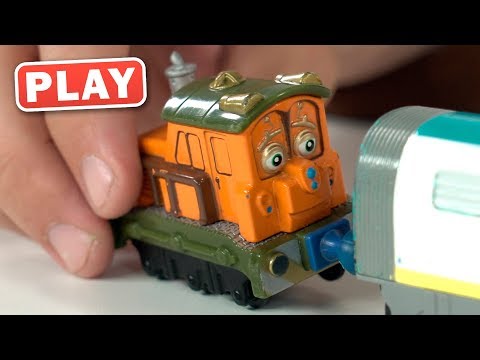 Видео: КУКУТИКИ PLAY - ЧАГГИНГТОН Паровозики Спешат на ГОНКИ - Играем в Машинки с Пилотом Винтиком